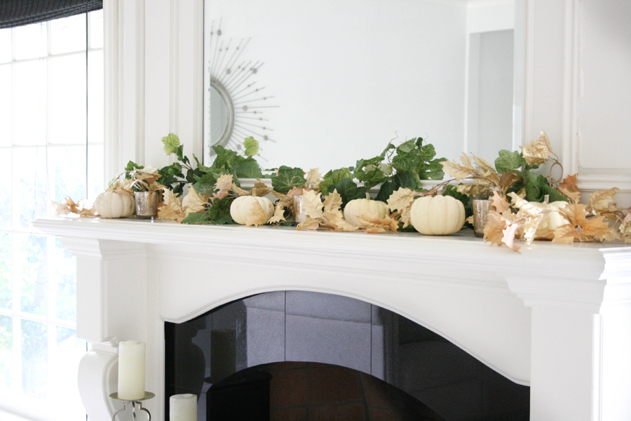 Fall decor, autumn decor, seasonal decor, interior design