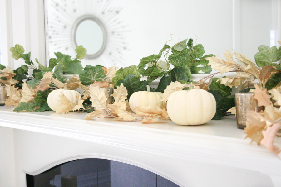 Fall decor, autumn decor, seasonal decor, interior design