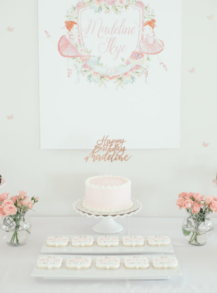 Floral Ballerina Birthday Party